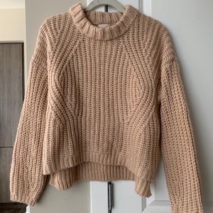 Universal thread pink sweater